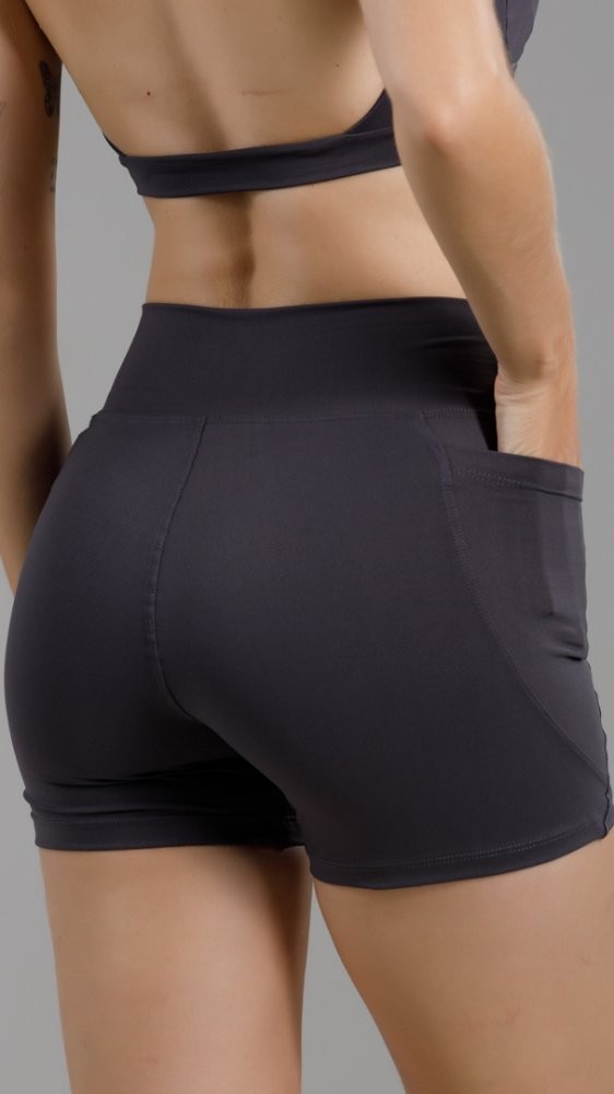 Shorts Isa Cinza Granada Shorts Isa Cinza Granada