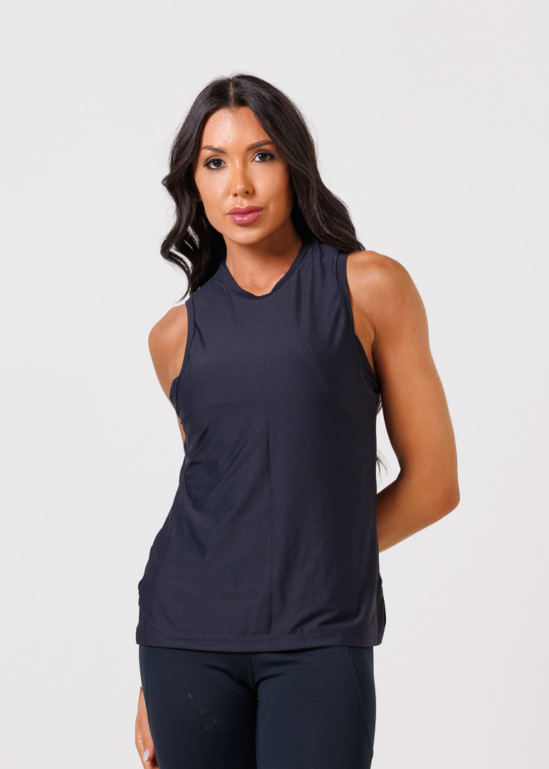 Regata DryFit Celine Preto - KB Regata DryFit Celine Preto - KB
