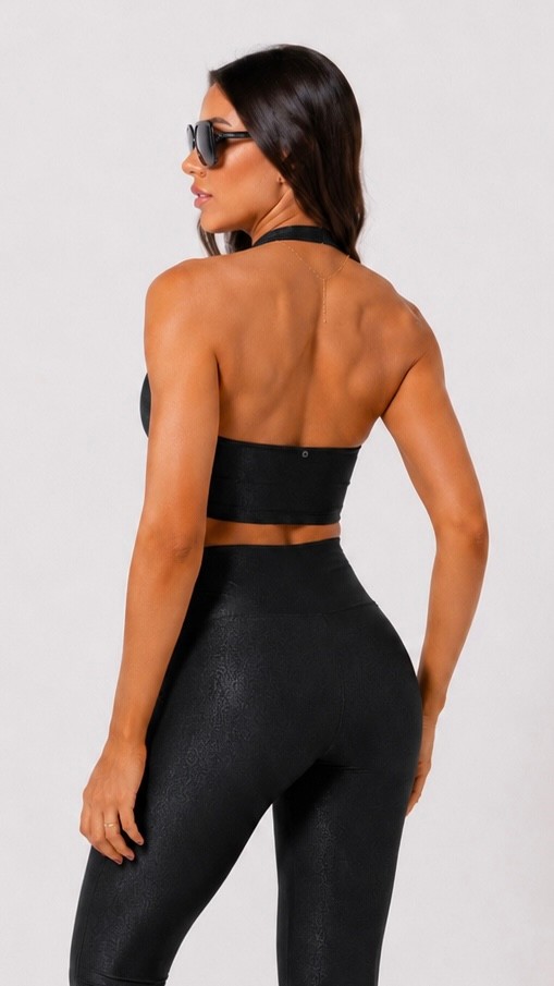 Blusa Canelado Aurora Preto (‼️Envio 7/7) Blusa Canelado Aurora Preto (‼️Envio 7/7)