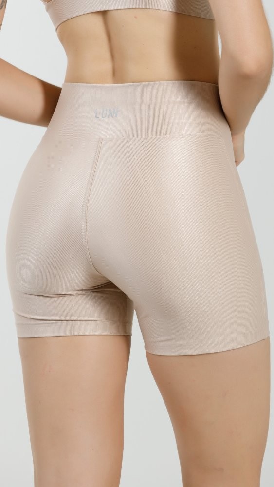 Shorts Canelado Nude Shorts Canelado Nude