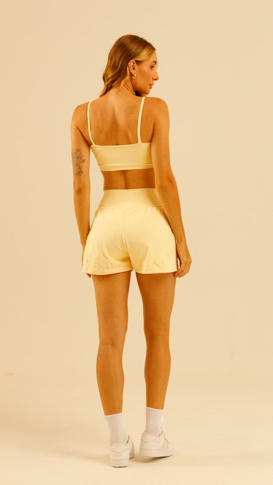 Shorts duplo com Bolso Eva Vanilla Shorts duplo com Bolso Eva Vanilla