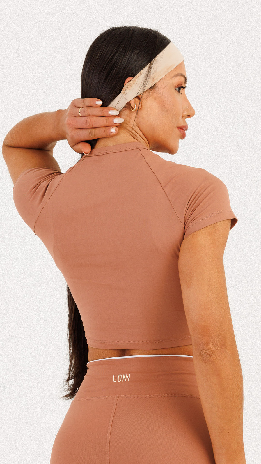 Blusa Manga Curta Mocha Blusa Manga Curta Mocha