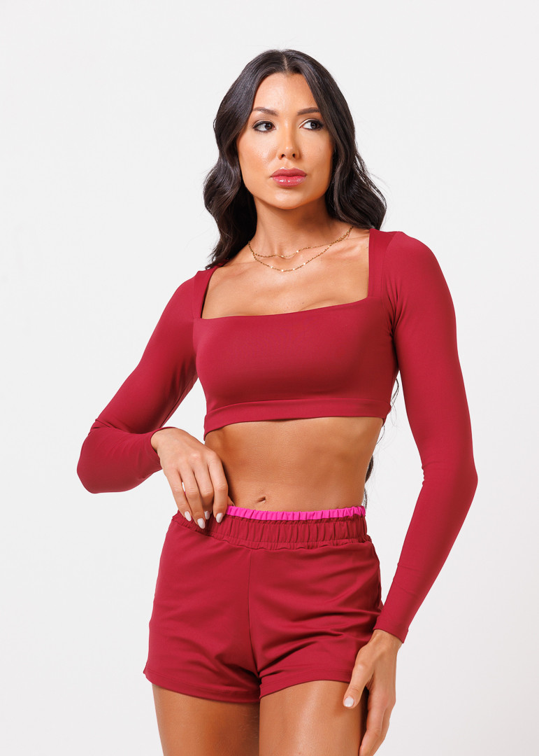 Conjunto Top + Shorts Duplo Bela Cereja (PRÉ VENDA - 05/05)