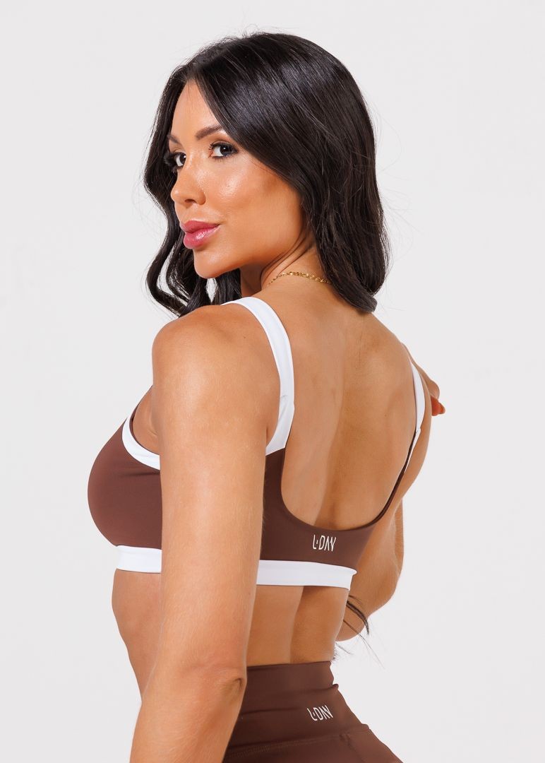 Top Maju Toffe e Branco Top Maju Toffe e Branco