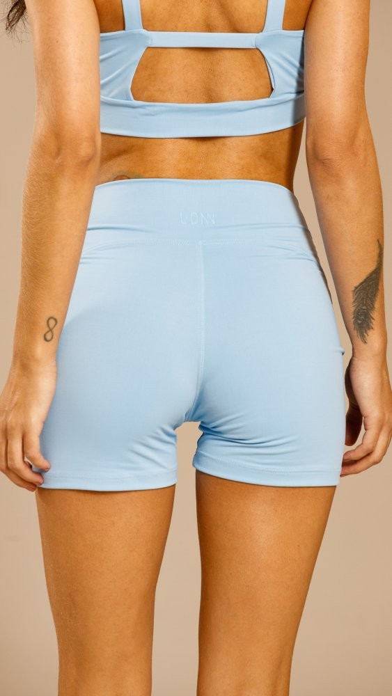 Shorts Liz Azul Celeste Shorts Liz Azul Celeste