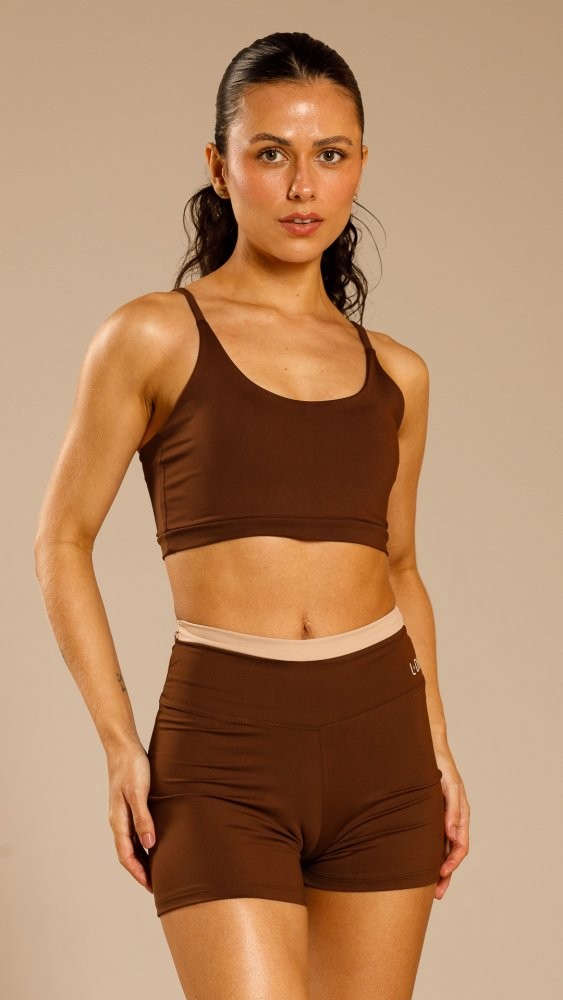 Shorts Madu Toffe e Nude Shorts Madu Toffe e Nude