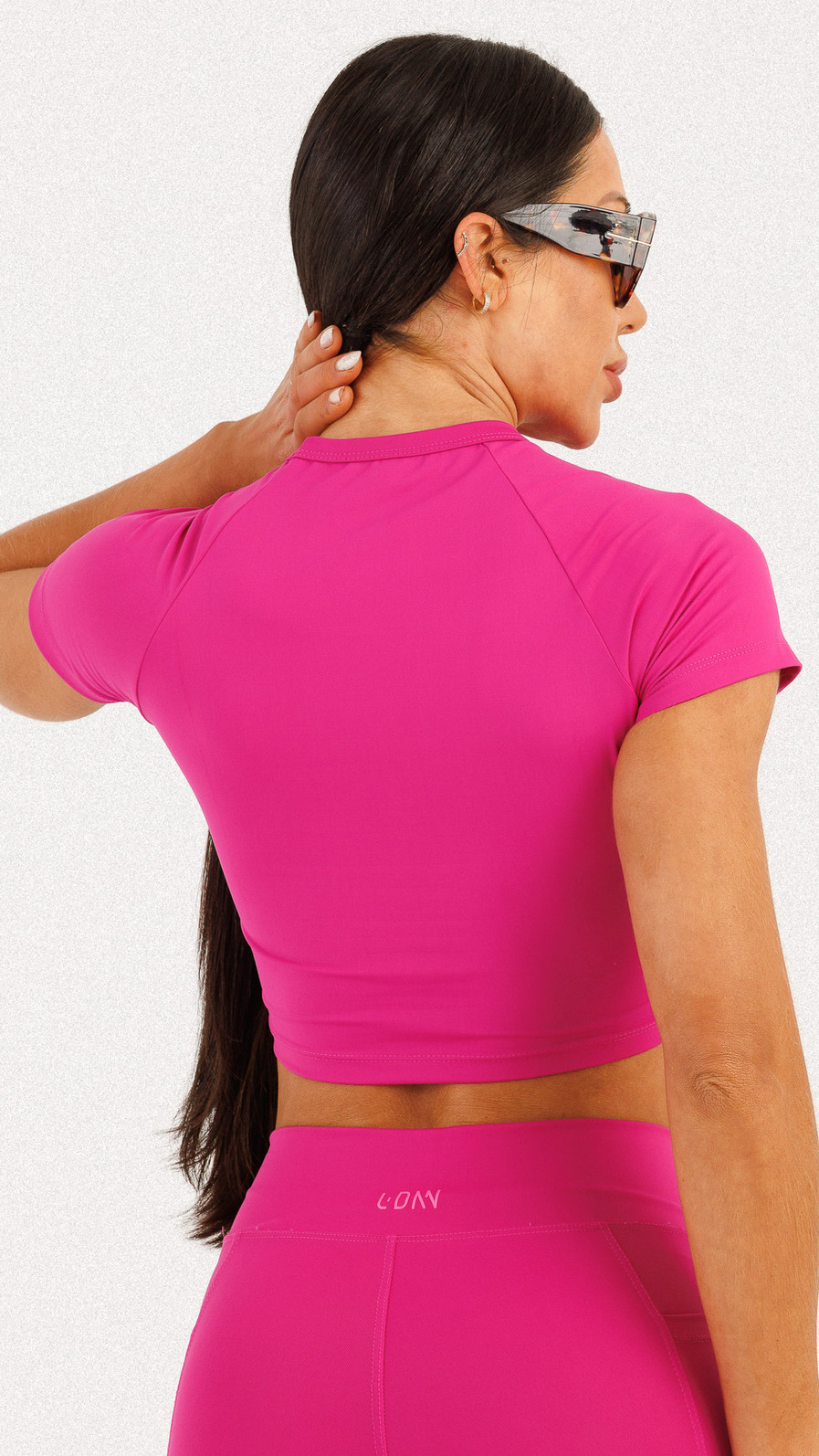 Blusa Manga Curta Rosa Luxuria Blusa Manga Curta Rosa Luxuria