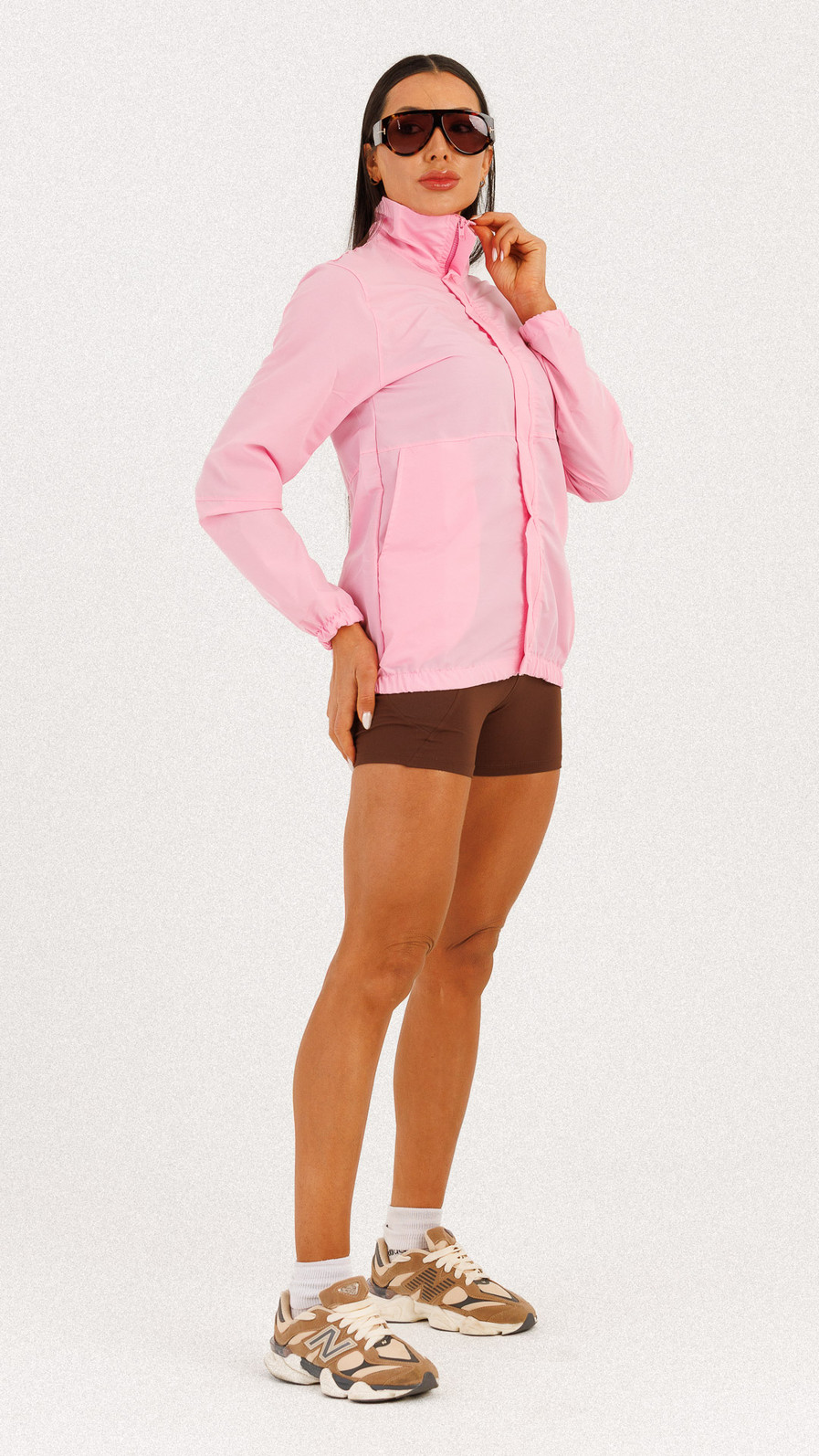 Jaqueta Corta Vento Rosa