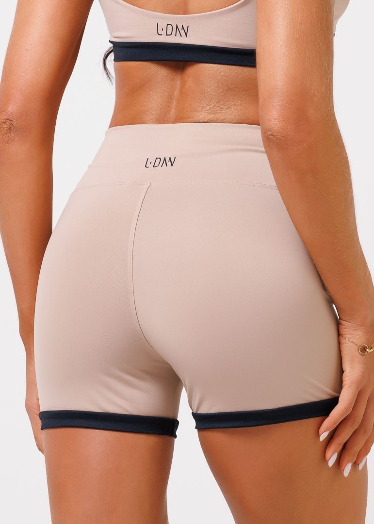 Shorts Maju Nude e Preto Shorts Maju Nude e Preto