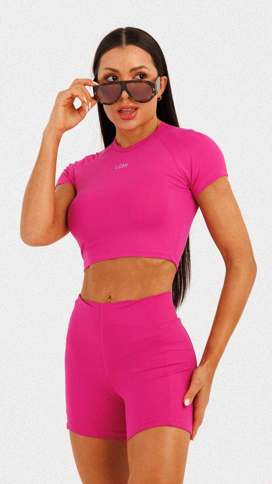 Blusa Manga Curta Rosa Luxuria Blusa Manga Curta Rosa Luxuria
