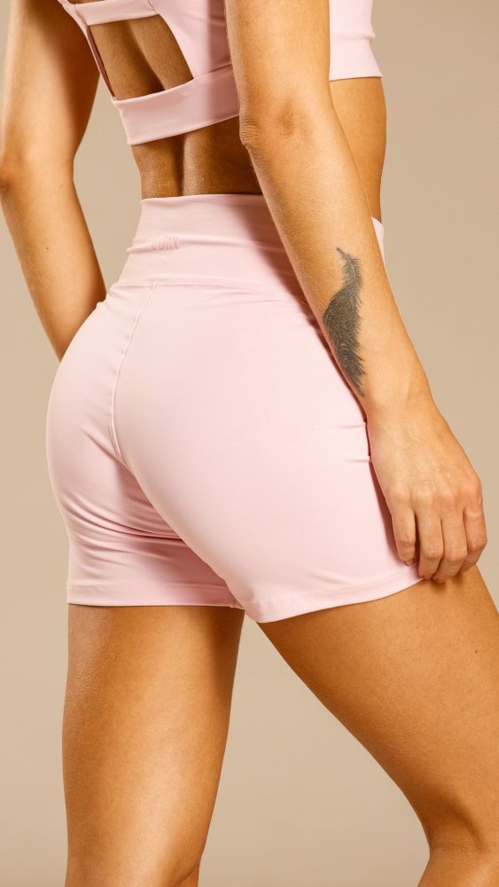 Shorts Liz Rosa Chá Shorts Liz Rosa Chá