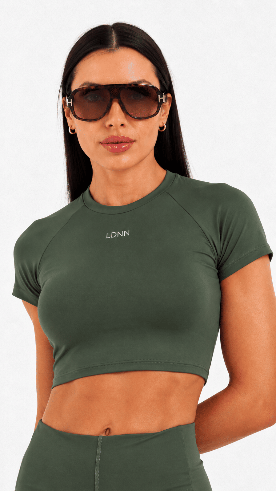 Blusa Manga Curta Verde Moss Blusa Manga Curta Verde Moss