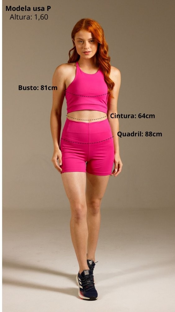 Shorts Bia Vermelho Shorts Bia Vermelho