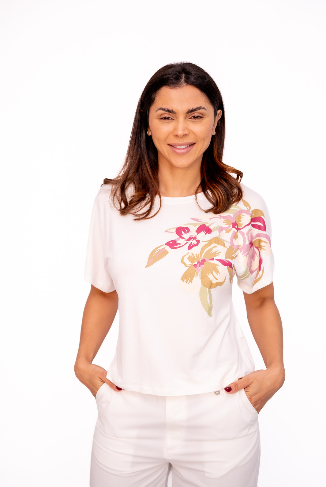 Tshirt Flores Off White Bana Bana