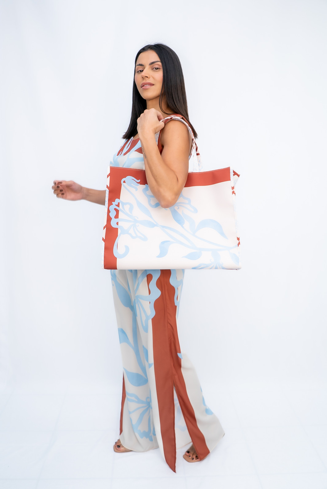 Bolsa de Praia Floral Bana Bana Bolsa de Praia Floral Bana Bana