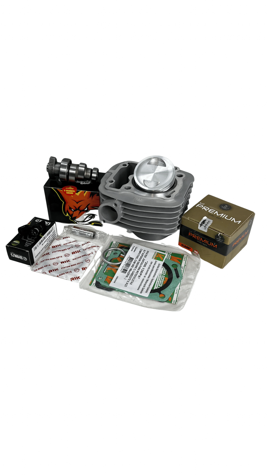 KIT 205cc KMP CG 160 GASOLINA COM COMANDO VIGARISTA NÍVEL 2 + BICO ALTA VAZÃO KIT 205cc KMP CG 160 GASOLINA COM COMANDO VIGARISTA NÍVEL 2 + BICO ALTA VAZÃO