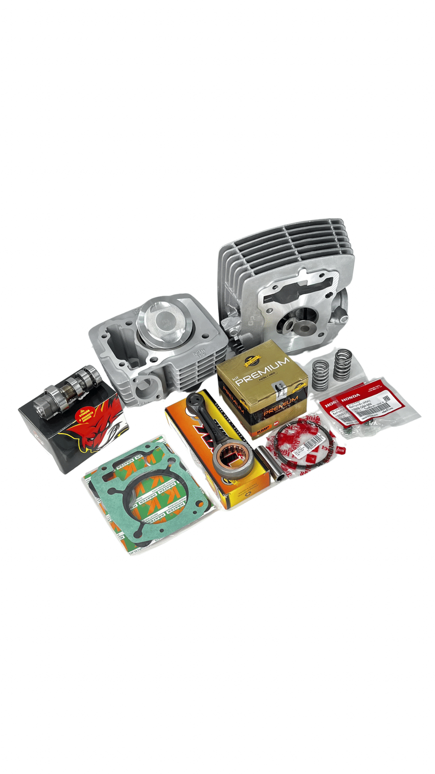 KIT 205cc RACING CG 150 ÁLCOOL COM COMANDO VIGARISTA NÍVEL 3 + BIELA TXK PINO 15 + CABEÇOTE PREPARADO KIT 205cc RACING CG 150 ÁLCOOL COM COMANDO VIGARISTA NÍVEL 3 + BIELA TXK PINO 15 + CABEÇOTE PREPARADO