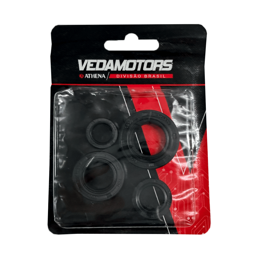 KIT RETENTORES DE MOTOR CG 150 4 PEÇAS VEDAMOTORS