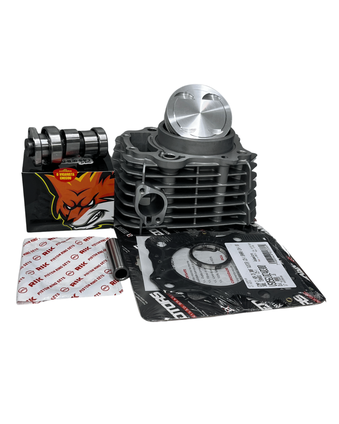 KIT KMP PREMIUM 310CC PARA CB300f/SAHARA300/XR 300 tornado/CRF 300 COM COMANDO KIT KMP PREMIUM 310CC PARA CB300f/SAHARA300/XR 300 tornado/CRF 300 COM COMANDO