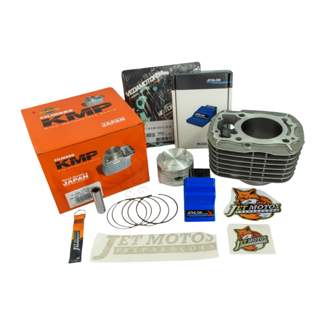 KIT 270CC PARA CB TWISTER 250 F | CRF 250 F COM MÓDULO ATHLON SEM COMANDO - GASOLINA KIT 270CC PARA CB TWISTER 250 F | CRF 250 F COM MÓDULO ATHLON SEM COMANDO - GASOLINA