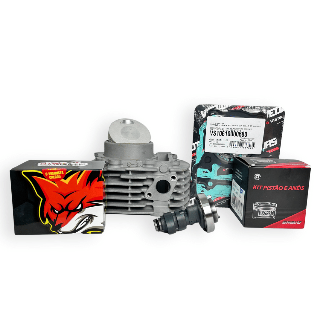 Kit 4mm para Factor | Fazer | Crosser 150 | Com comando - Flex