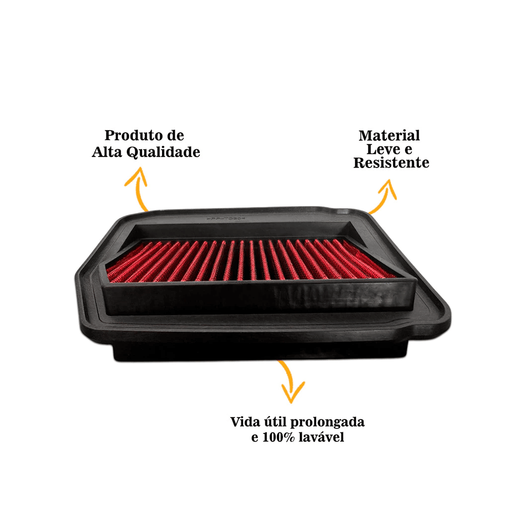 FILTRO AR ESPORTIVO CB300F DO GRAU PLASMOTO FILTRO AR ESPORTIVO CB300F DO GRAU PLASMOTO