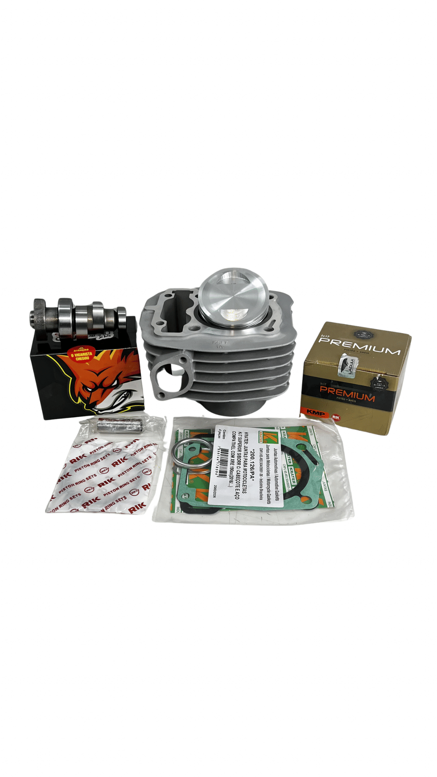 KIT 205cc KMP CG 160 GASOLINA COM COMANDO VIGARISTA NÍVEL 2 + MAPA JET MOTOS KIT 205cc KMP CG 160 GASOLINA COM COMANDO VIGARISTA NÍVEL 2 + MAPA JET MOTOS