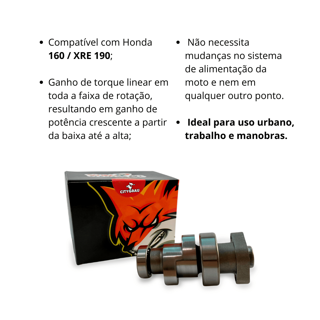COMANDO PREPARADO CITYGRAU CG/BROS 160 E XRE 190 COMANDO PREPARADO CITYGRAU CG/BROS 160 E XRE 190