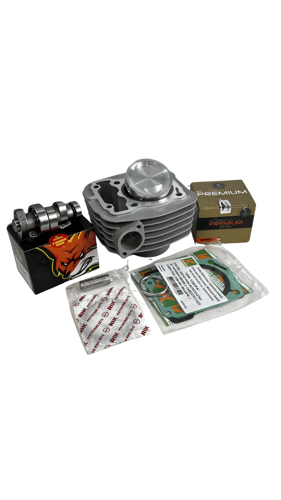 KIT 205cc KMP CG 160 GASOLINA COM COMANDO VIGARISTA NÍVEL 2 KIT 205cc KMP CG 160 GASOLINA COM COMANDO VIGARISTA NÍVEL 2