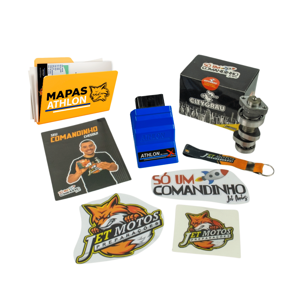 MAPA JET MOTOS + COMANDO CITYGRAU + MÓDULO ATHLON - CG 150 MAPA JET MOTOS + COMANDO CITYGRAU + MÓDULO ATHLON - CG 150