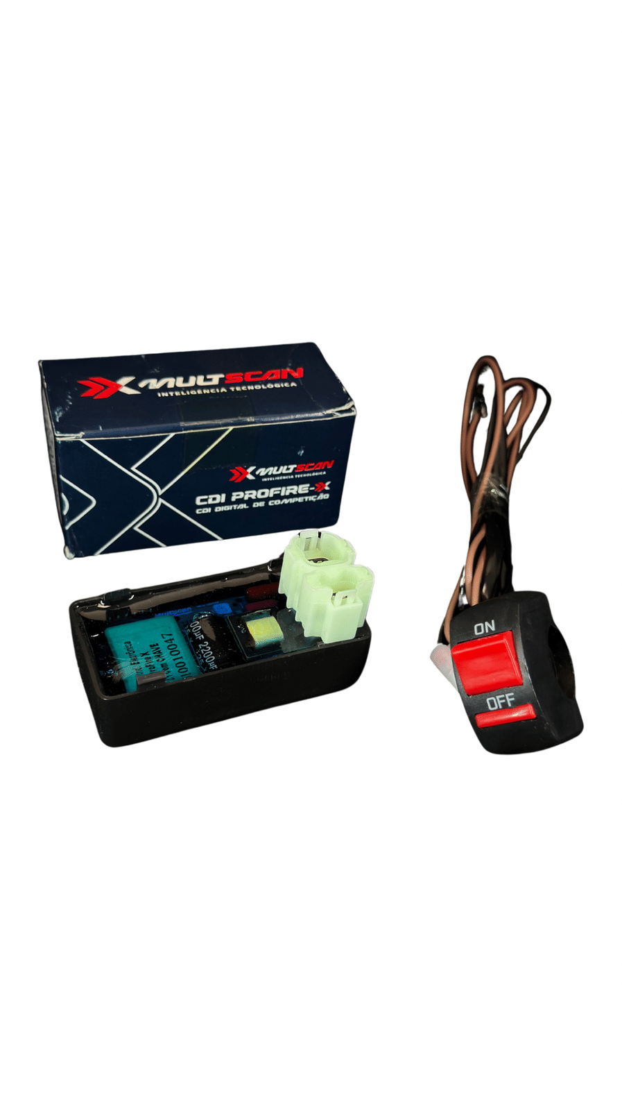 CDI PRO FIRE-X 2.1 COM BOTÃO PARA MOTOS CARBURADAS CORTE DE GIRO ESTOURO E PIPOCOS CDI PRO FIRE-X 2.1 COM BOTÃO PARA MOTOS CARBURADAS CORTE DE GIRO ESTOURO E PIPOCOS