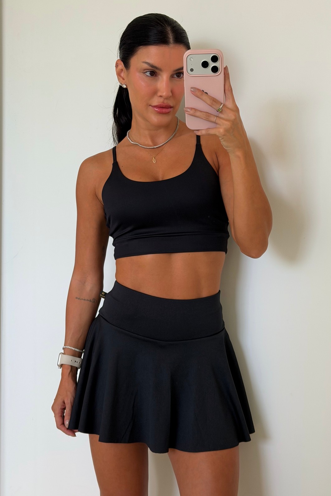 SHORT SAIA ACTIVE BLACK