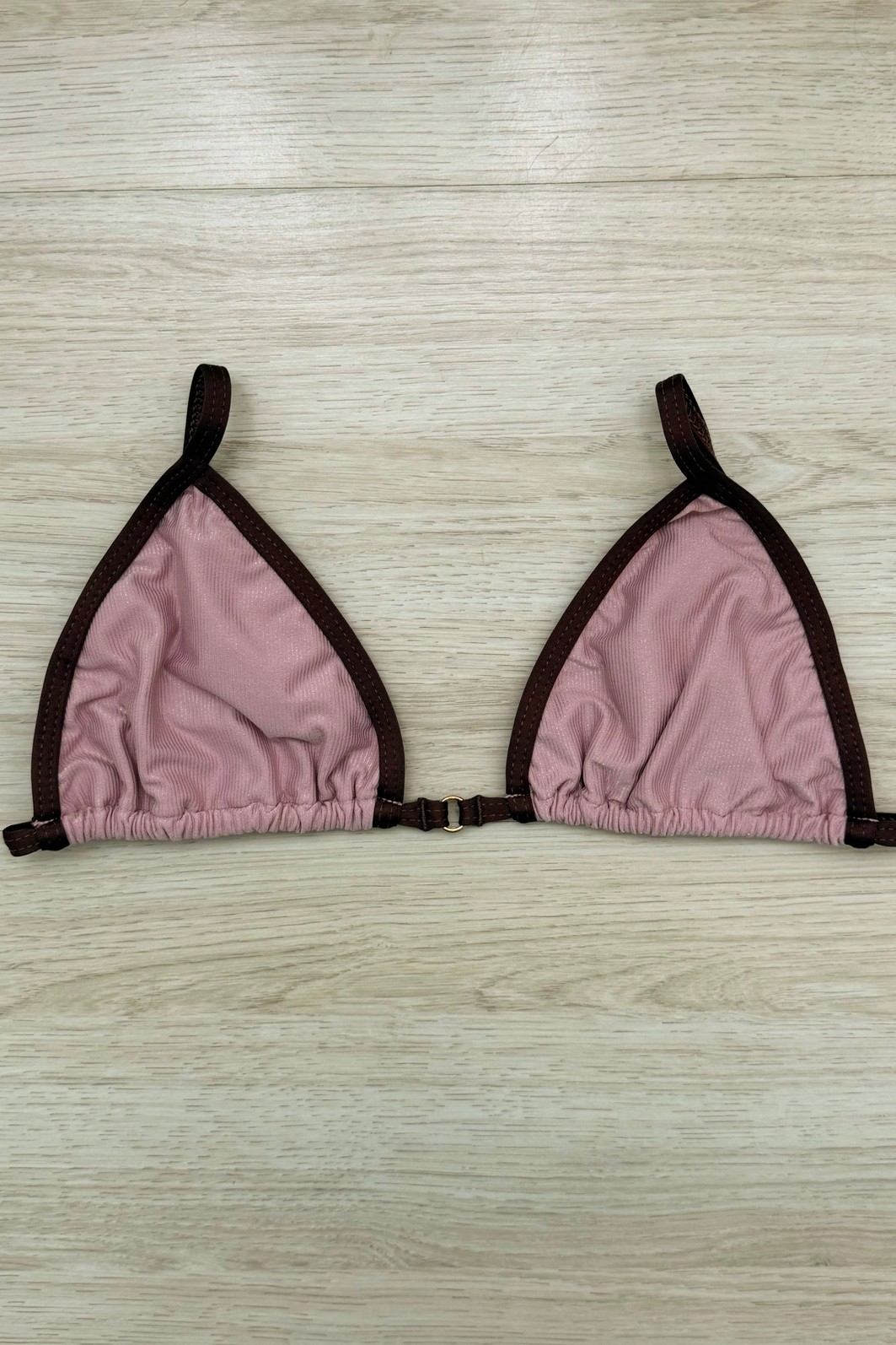 TOP DE BIQUÍNI CORTININHA SIMPLE BLUSH