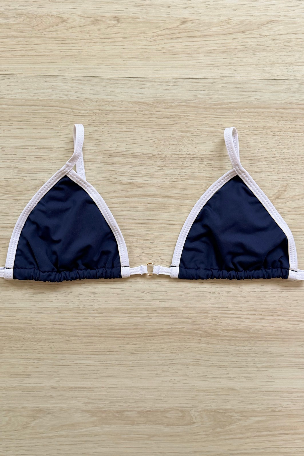 TOP DE BIQUÍNI CORTININHA SIMPLE MARINE