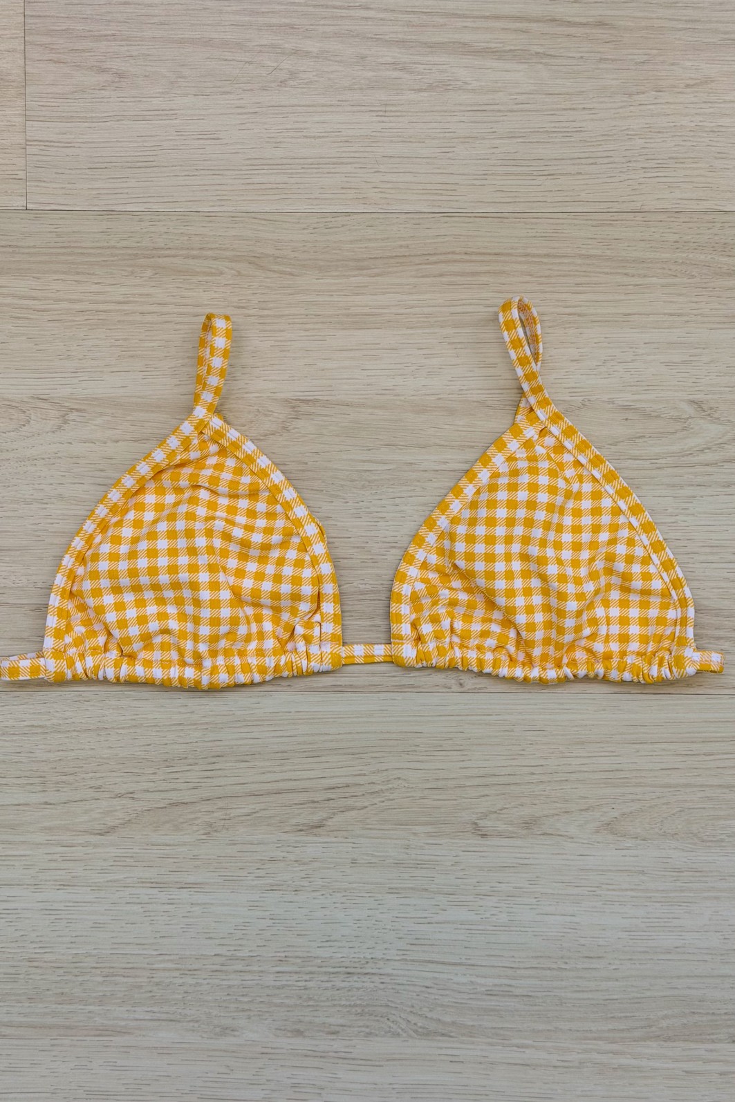 TOP DE BIQUÍNI CORTININHA SIMPLE XADREZ SUN