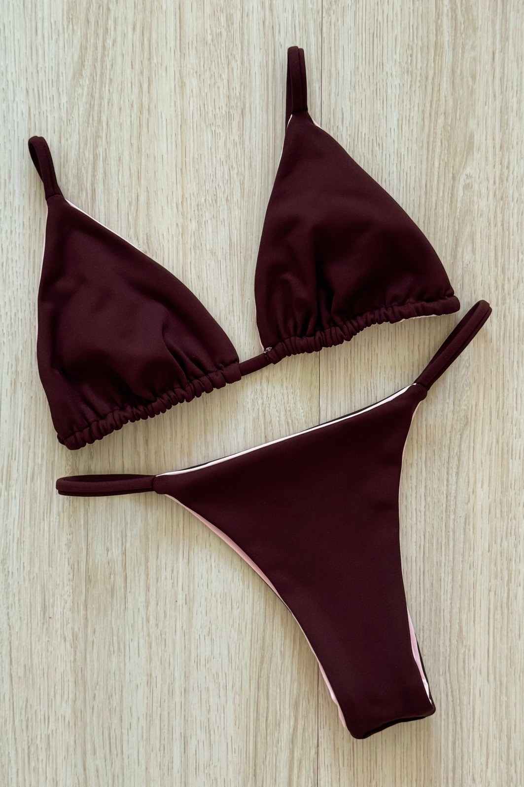 TOP DE BIQUÍNI CORTININHA DUPLA FACE LOLA BLOSSOM+FONDUE TOP DE BIQUÍNI CORTININHA DUPLA FACE LOLA BLOSSOM+FONDUE