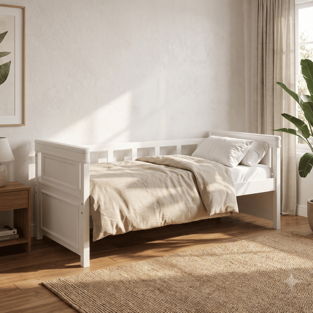 Sofá Cama Encanto Branco Sofá Cama Encanto Branco