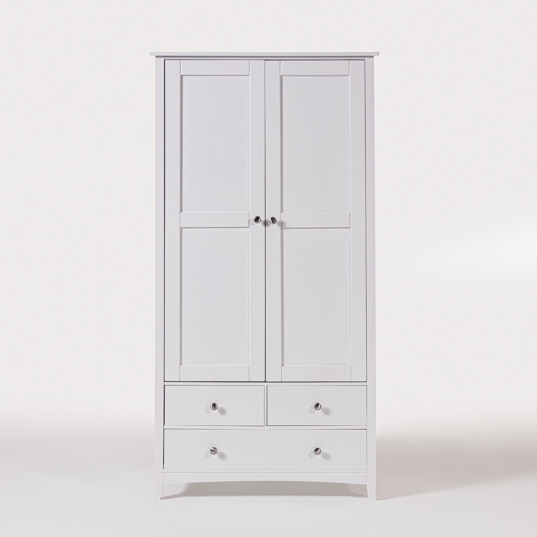 Roupeiro Lumo 2 portas e 3 gavetas Branco Roupeiro Lumo 2 portas e 3 gavetas Branco