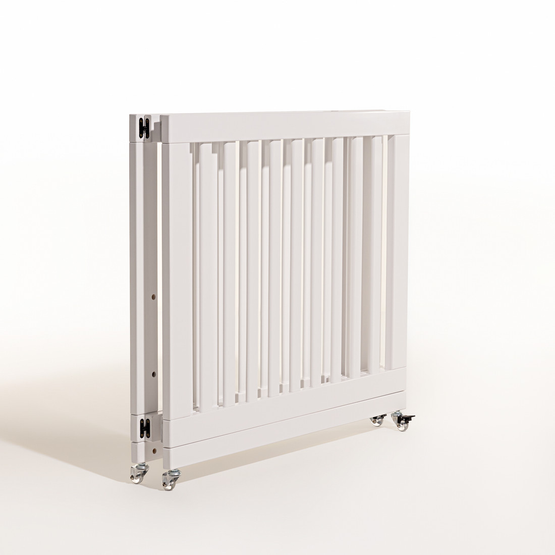 Mini Berço Dobrável Fold de Madeira Branco Mini Berço Dobrável Fold de Madeira Branco