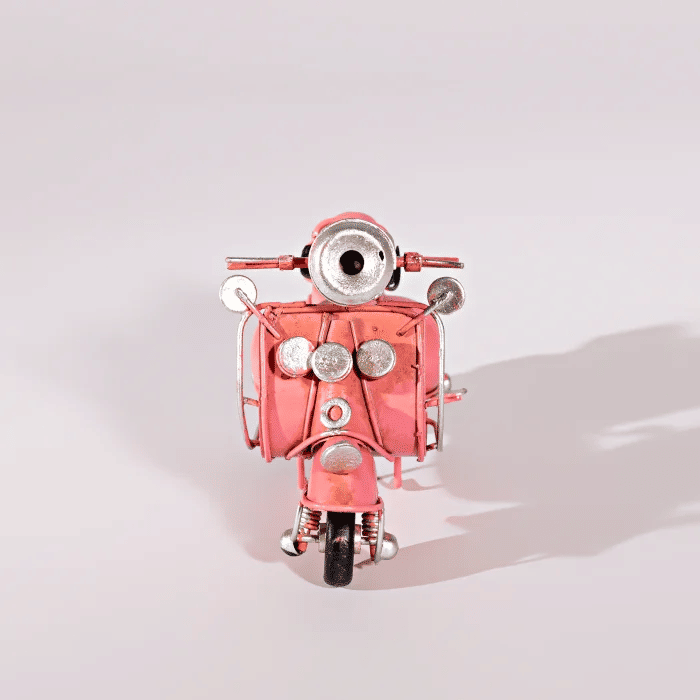 Scooter Decorativa Rosa Scooter Decorativa Rosa