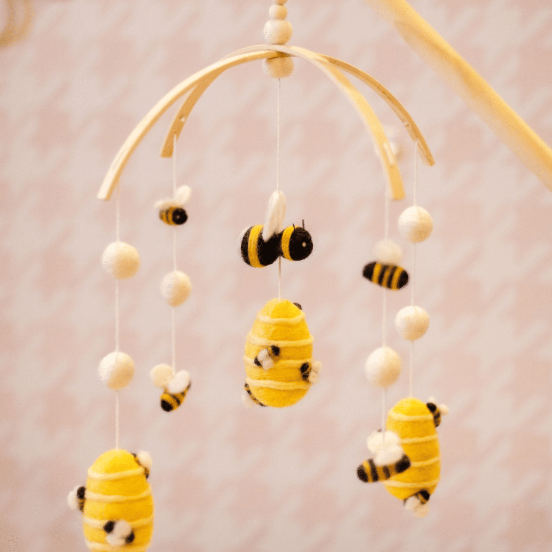 Móbile de Berço Abelhas Móbile de Berço Abelhas