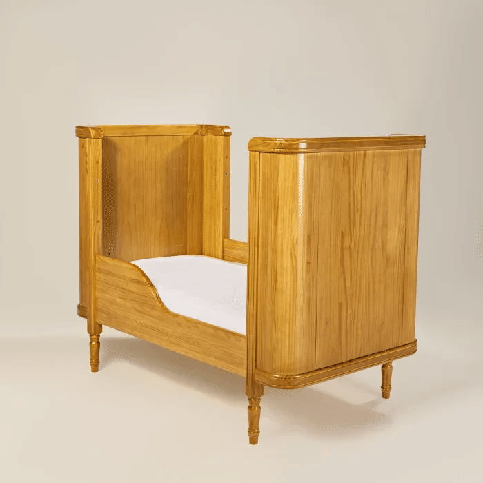 Berço Americano Toy 2 em 1 na Cor Mel Berço Americano Toy 2 em 1 na Cor Mel