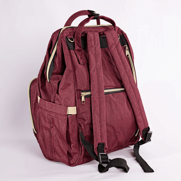 Bolsa Mochila Maternidade Premium Bordô Bolsa Mochila Maternidade Premium Bordô