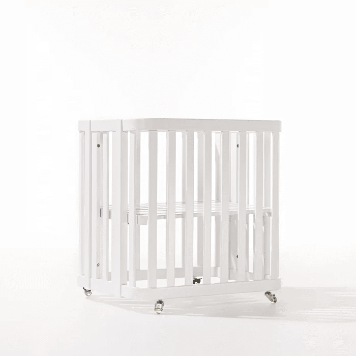 Kit Berço 3 em 1 + Cômoda 4 gavetas em Madeira Maciça Branco | Linha Feliz + 1,2,3 Kit Berço 3 em 1 + Cômoda 4 gavetas em Madeira Maciça Branco | Linha Feliz + 1,2,3