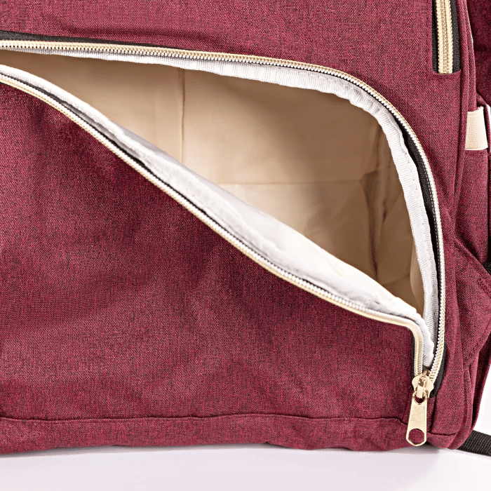 Bolsa Mochila Maternidade Premium Bordô Bolsa Mochila Maternidade Premium Bordô