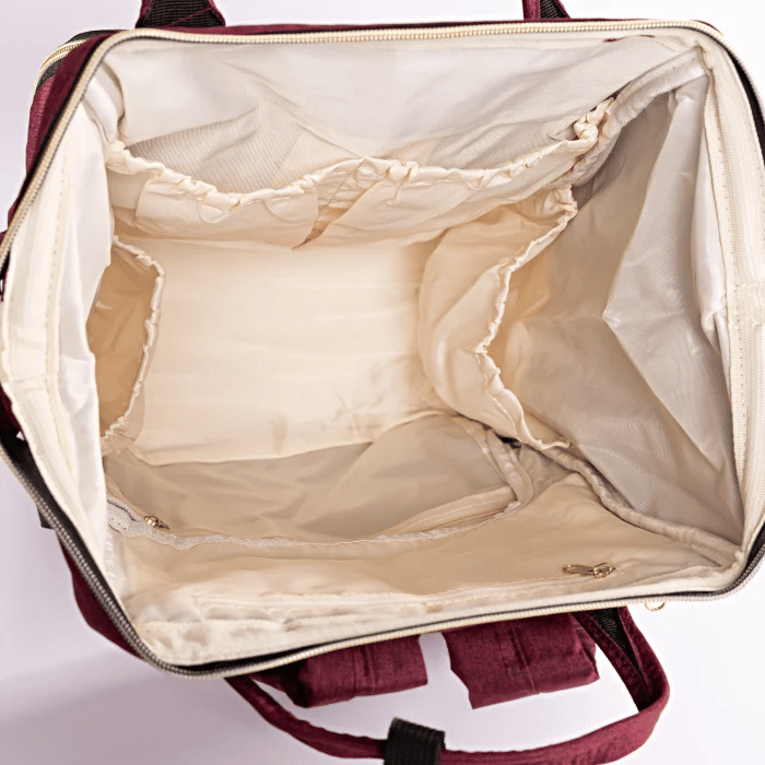 Bolsa Mochila Maternidade Premium Bordô Bolsa Mochila Maternidade Premium Bordô