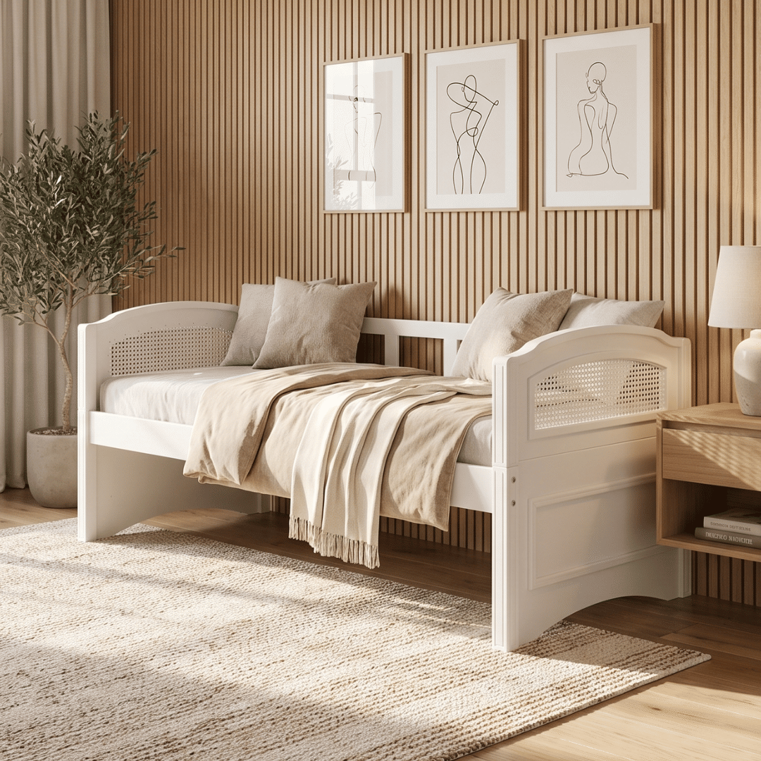 Sofá Cama Feliz Branco Sofá Cama Feliz Branco