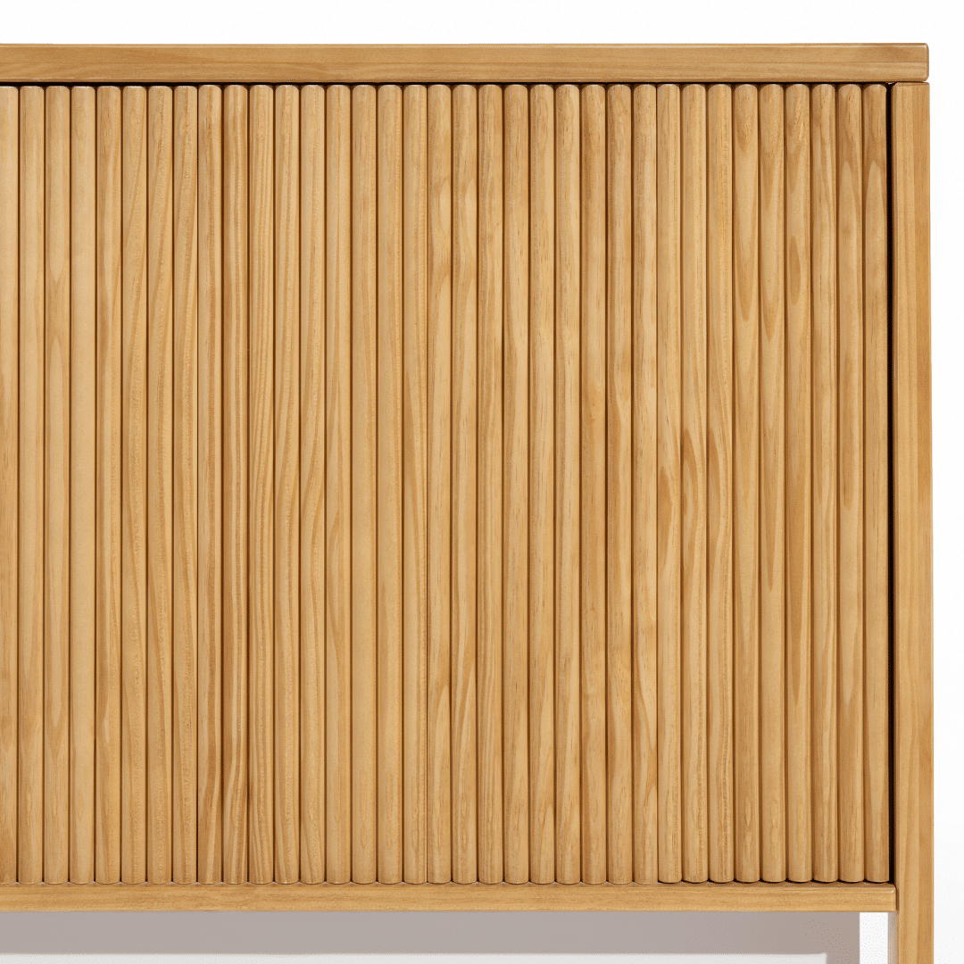 Cabeceira de Cama QUEEN 158cm Rounded em Madeira Maciça Cabeceira de Cama QUEEN 158cm Rounded em Madeira Maciça