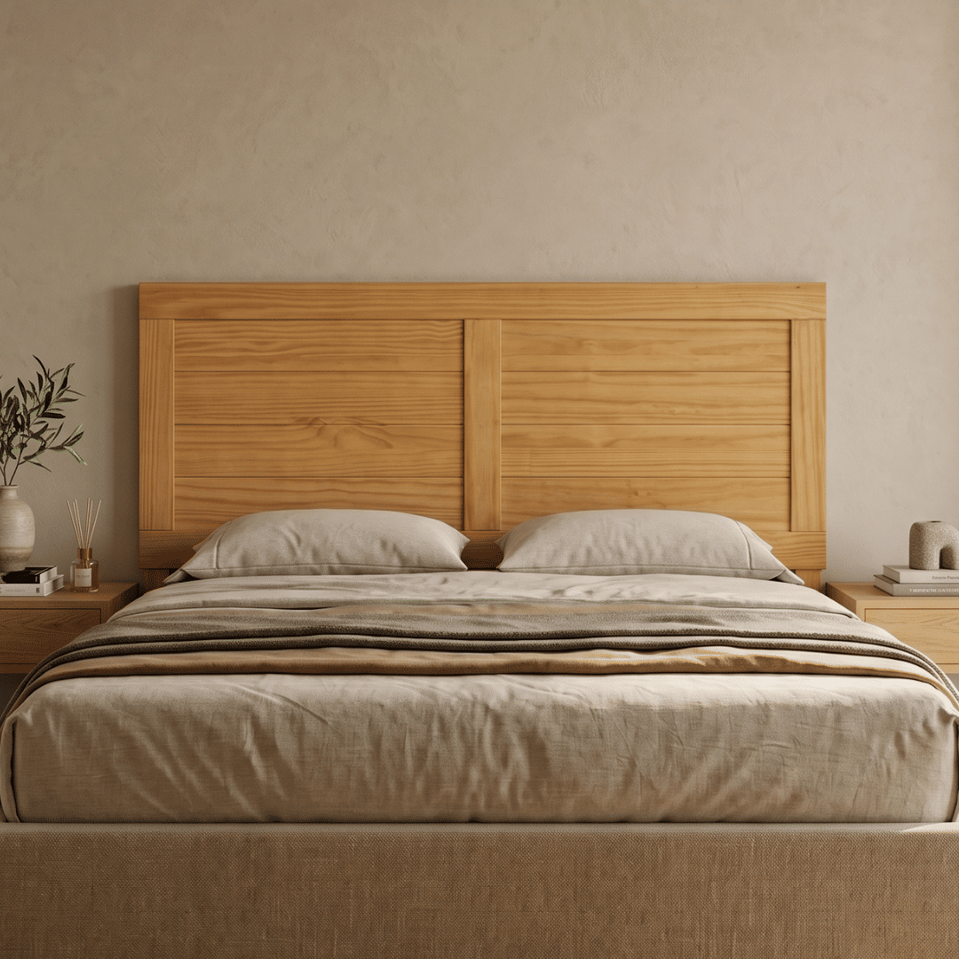 Cabeceira de Cama CASAL 140cm Plus em Madeira Maciça com Regulagem de Altura Cabeceira de Cama CASAL 140cm Plus em Madeira Maciça com Regulagem de Altura