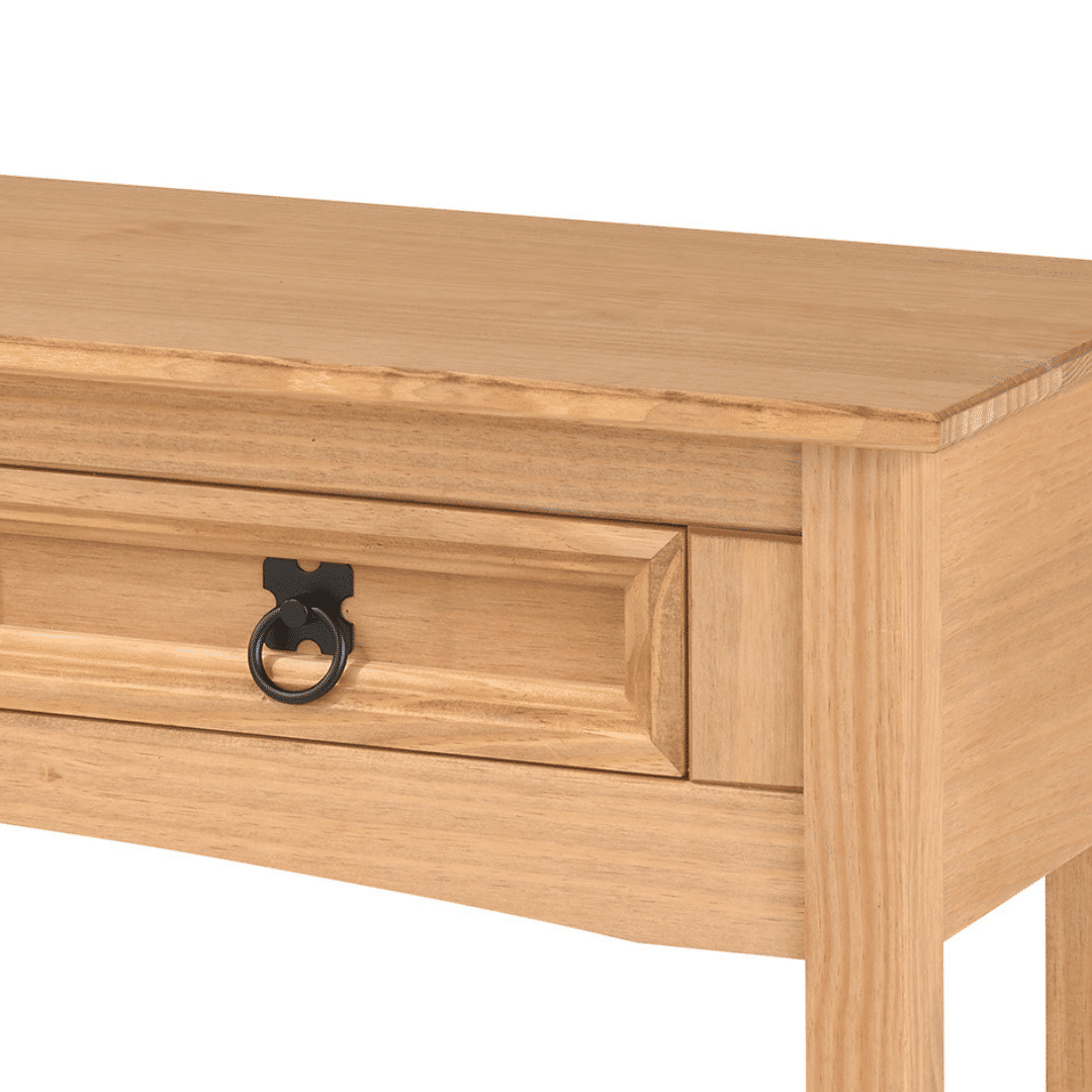 Aparador Madeira Maciça 3 Gavetas e 1 Prateleira 122 cm